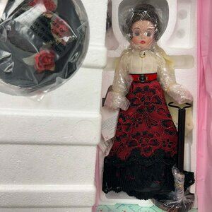 Vintage 1997  The Coca-Cola Victorian Girl Doll Madame Alexander Doll NIB